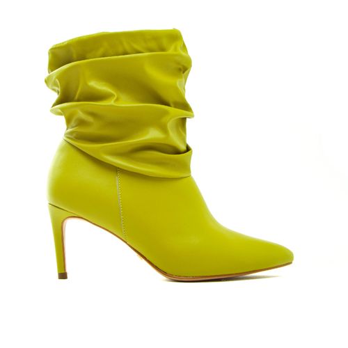 Bota Verde Cano Curto Slouchy Cecconello 1869007-7