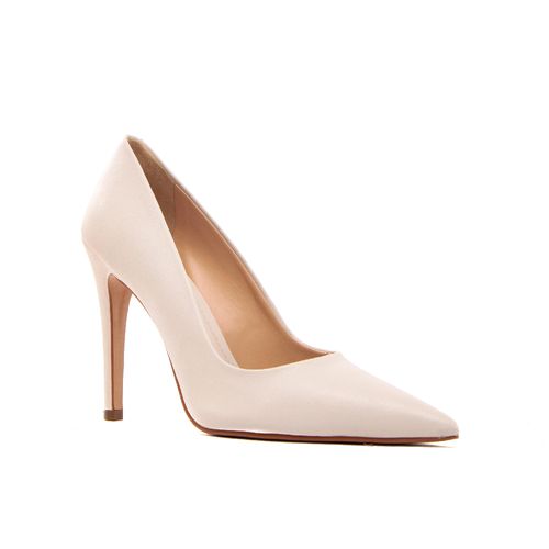 Scarpin Creme Salto Fino Cecconello 1870023-3
