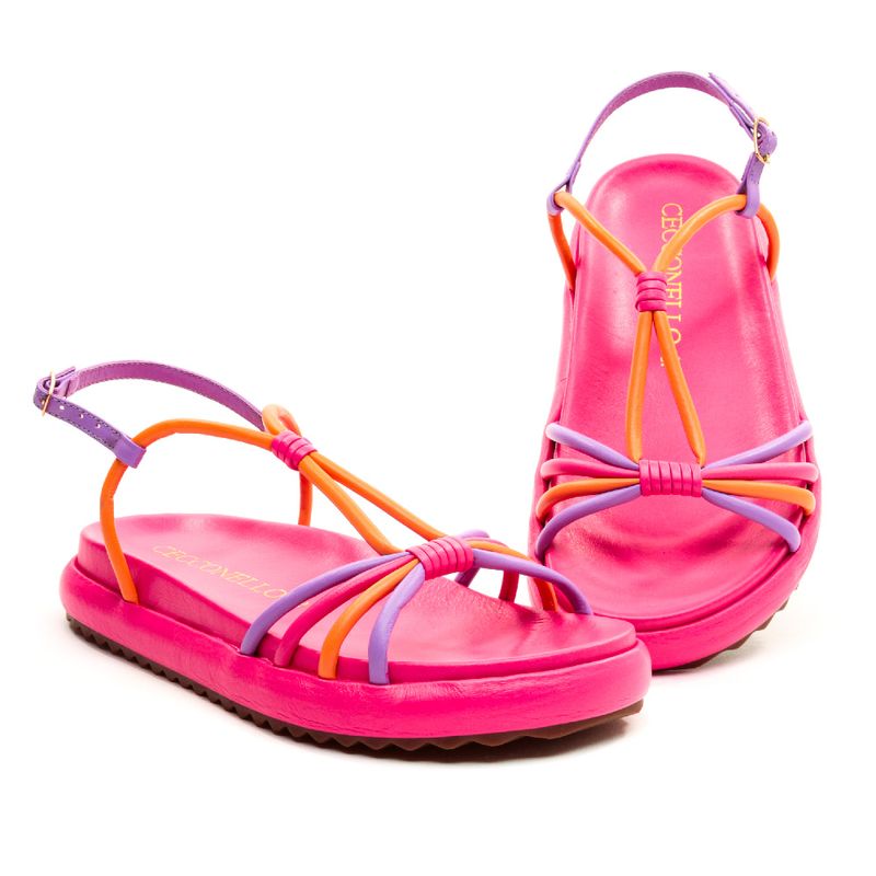 sandália-papete-couro-pink-feminina-tiras-bombadas-colorida-cecconello1982001-1-e