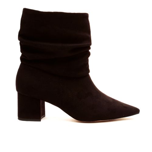 Bota Preta Slouchy Cano Curto Cecconello 1905001-16