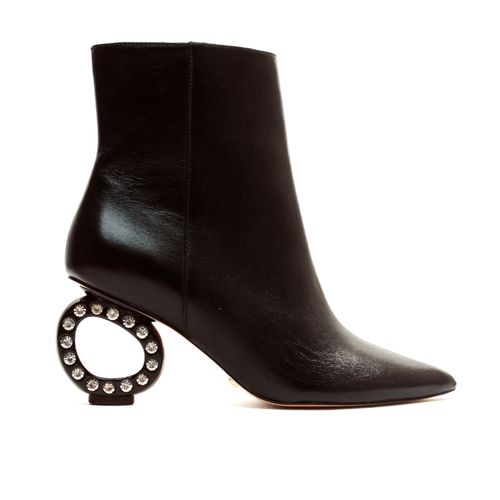 Bota Couro Preto Cano Curto Cecconello 2376001-1