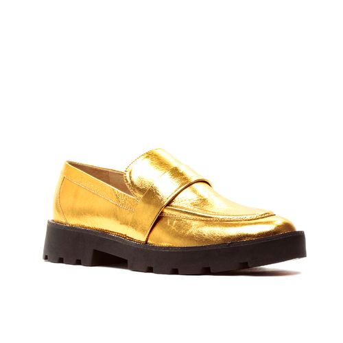 Sapato Oxford Couro Ouro Cecconello 2418001-3
