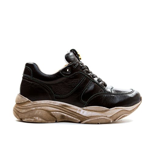 TÊnis Couro Preto Cecconello 2424003-3