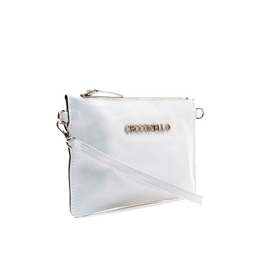 Bolsa Amy Couro Branco Cecconello 126045-41