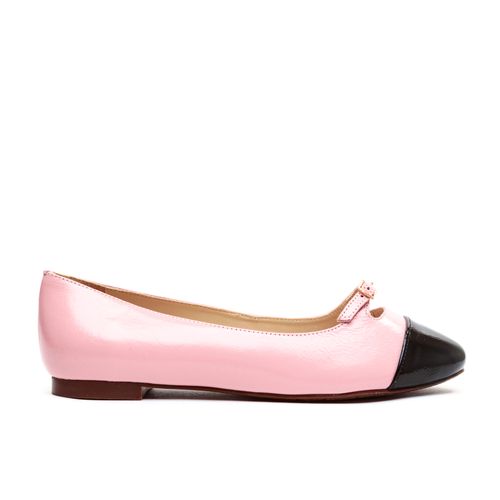 Sapatilha Couro Rosa Cecconello 2408003-1