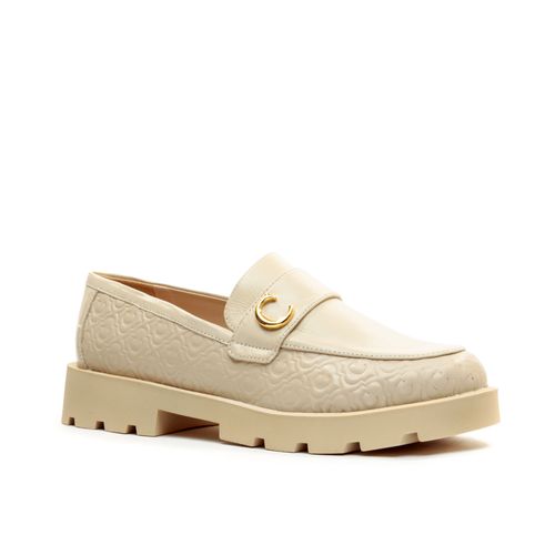 Sapato Oxford Couro Off White Cecconello 2374015-3
