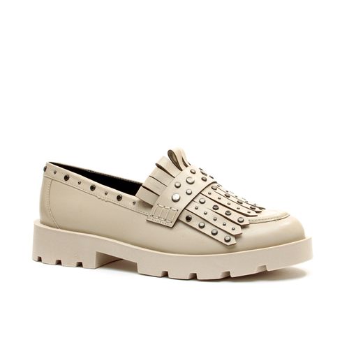 Sapato Oxford Couro Off White Cecconello 2374016-1