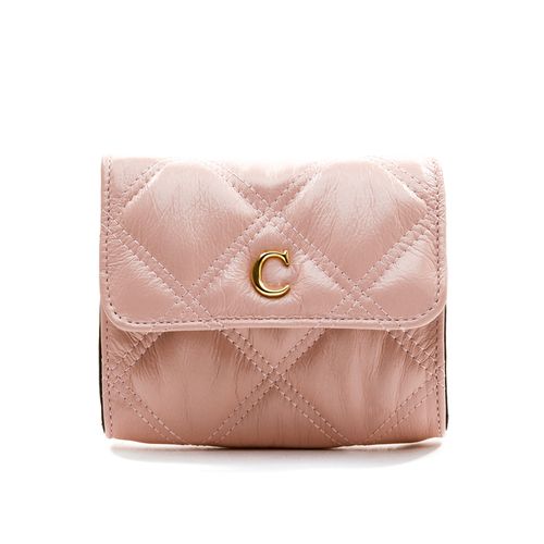 Bolsa Joy Couro Rosa Cecconello 2326-4