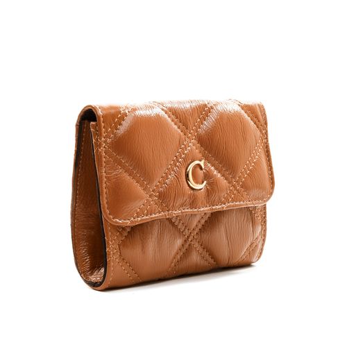 Bolsa Joy Couro Marrom Cecconello 2326-3