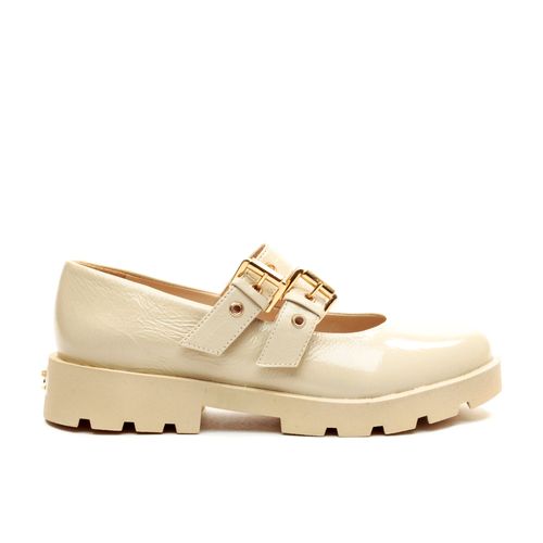 Sapato Oxford Couro Off White Cecconello 2374017-3