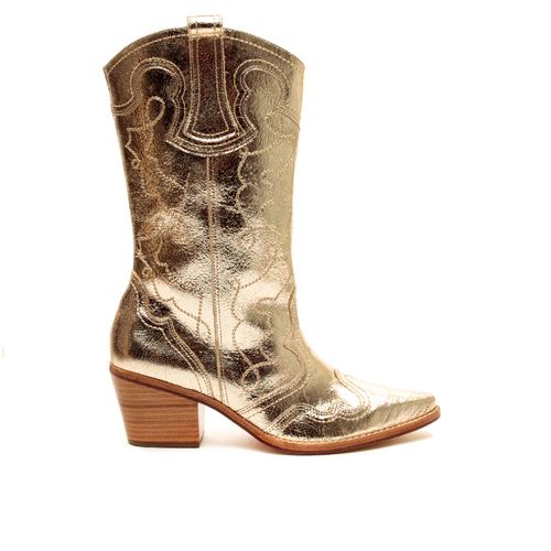 Bota Western Couro Ouro Cecconello 2260003-5