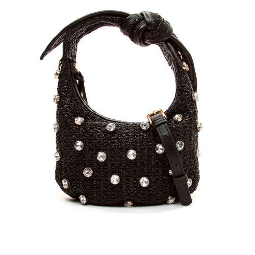 Bolsa Brietta Couro Preto Cecconello C2517-2