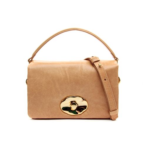 Bolsa Francesca Mini Couro Marrom Cecconello C2525-2