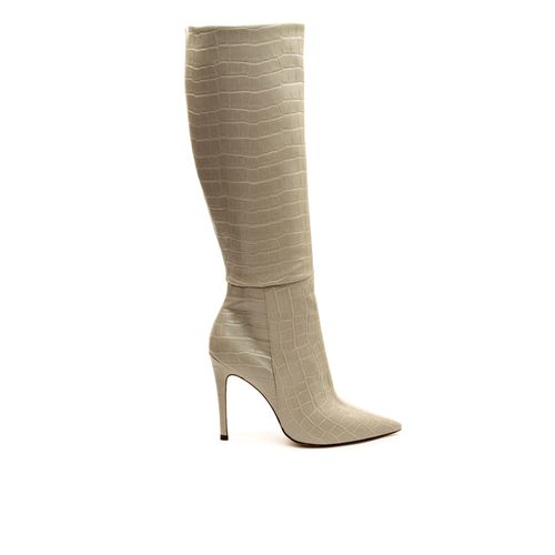 Bota Croco Creme Cano Longo Cecconello 1870014-38