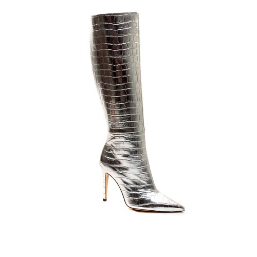 Bota Croco Prata Cano Longo Cecconello 1870014-41