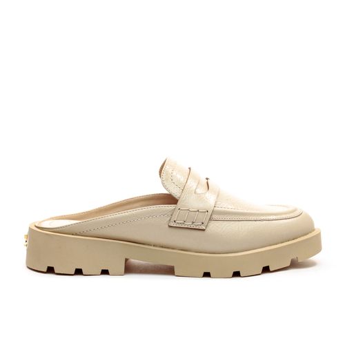 Mule Couro Off White Cecconello 2374013-3