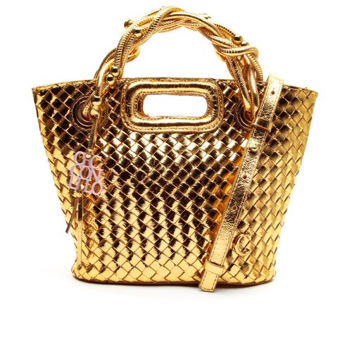Bolsa Lucy Couro Ouro Cecconello C2540-5