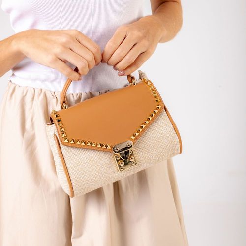 Bolsa Tessa Couro Marrom Cecconello Css2505-6