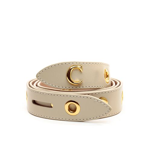 Cinto Lolla Couro Off White Cecconello 7679-6