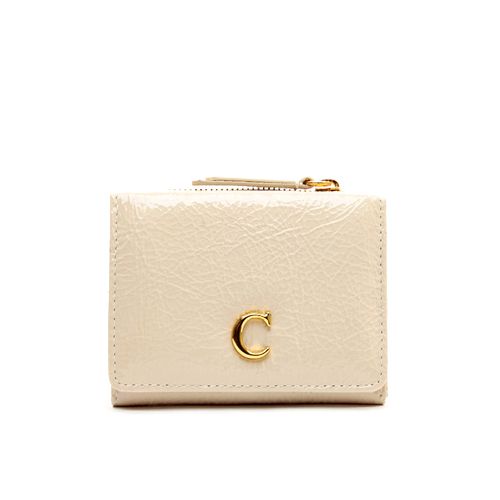 Carteira Izzy Couro Off White Cecconello C2942-6