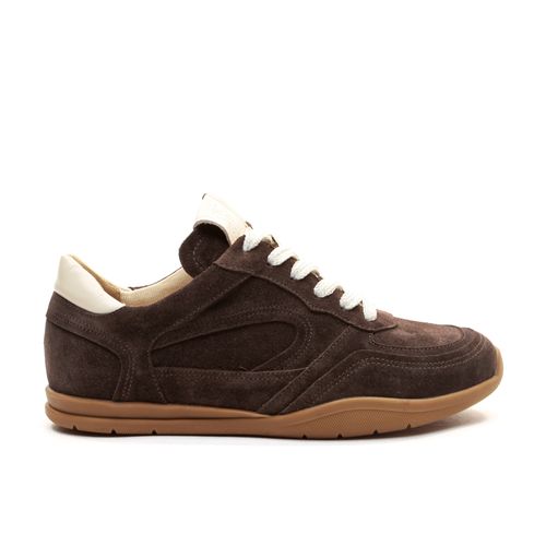Tênis Casual Couro Marrom Cecconello 2617001-4