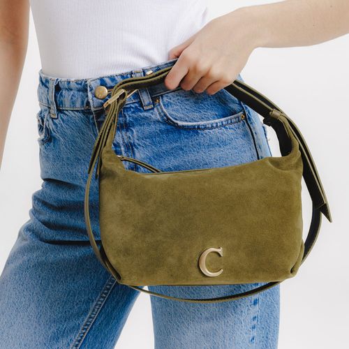 Bolsa Izza Couro Verde Cecconello C2912-5