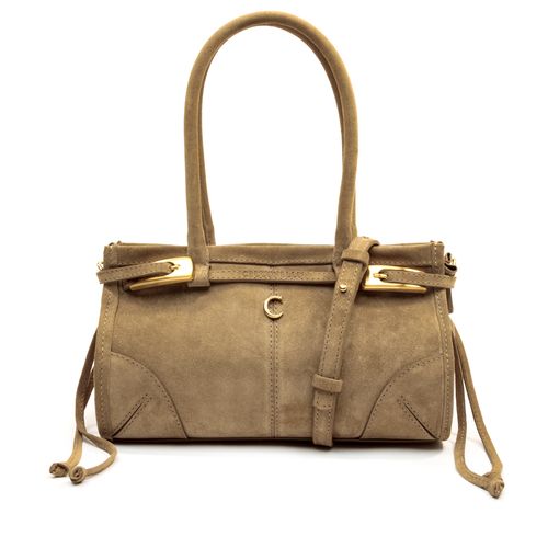 Bolsa Emma Couro Marrom Cecconello C2909-4