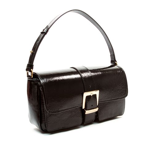 Bolsa Arya Couro Preto Cecconello C2906-6