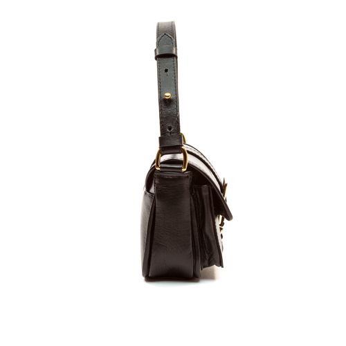Bolsa Arya Couro Preto Cecconello C2905-9