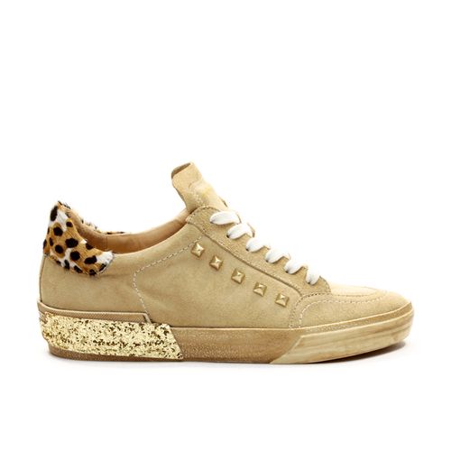 Tênis Couro Creme Casual Cecconello 2618003-3