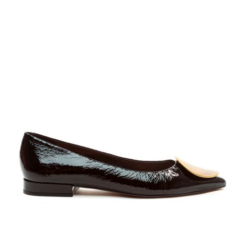 Sapatilha Couro Preto Cecconello 2628003-6
