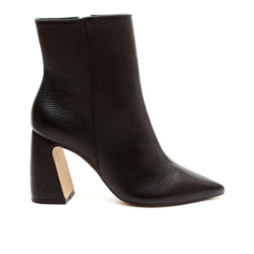 Bota Couro Preto Cano Curto Cecconello 2626001-3