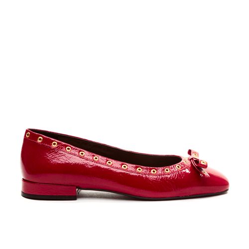 Sapatilha Couro Vermelho Cecconello 2660001-3