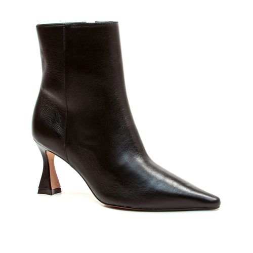 Bota Couro Preto Cano Curto Cecconello 2632004-4