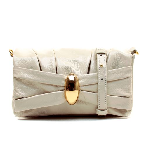 Bolsa Charlotte Couro Off White Cecconello C2953-2