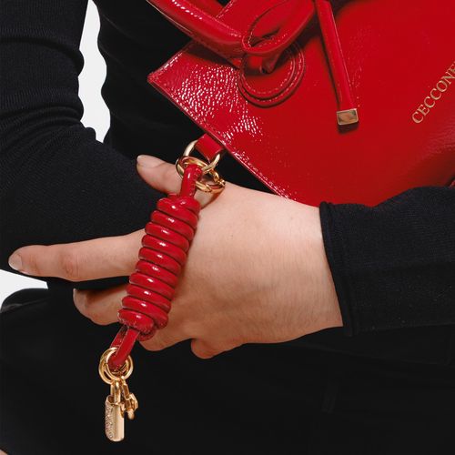 Chaveiro Couro Vermelho Cecconello Chav01-4