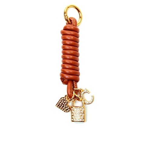 Chaveiro Couro Marrom Cecconello Chav01-3