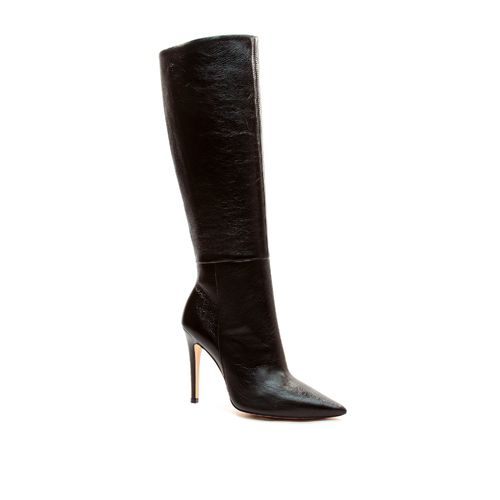 Bota Couro Preto Cano Longo Cecconello 1870014-20
