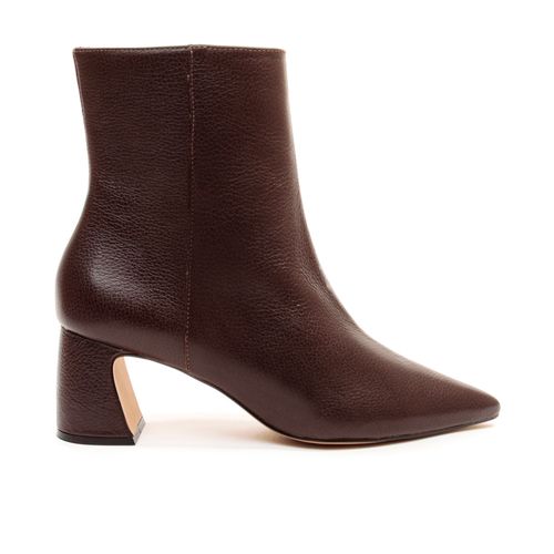 Bota Couro Marrom Cano Curto Cecconello 2627001-3