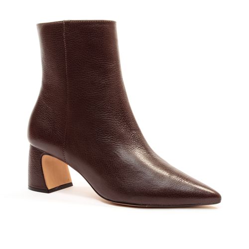 Bota Couro Marrom Cano Curto Cecconello 2627001-3